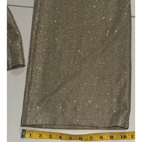 Vince Camuto Womens M Trousers Metallic Holiday New Years Maximalist Statement - Picture 9 of 11